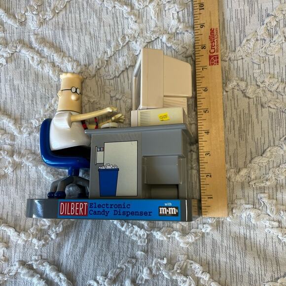 Vintage 1998 Dilbert Electronic Candy M&M Dispenser Works - Picture 5 of 8